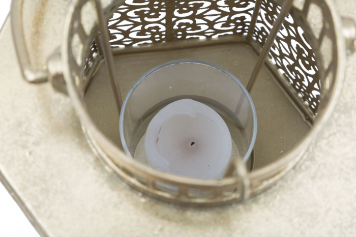 Felinar auriu aspect oriental sofisticat CreativDeco [14]