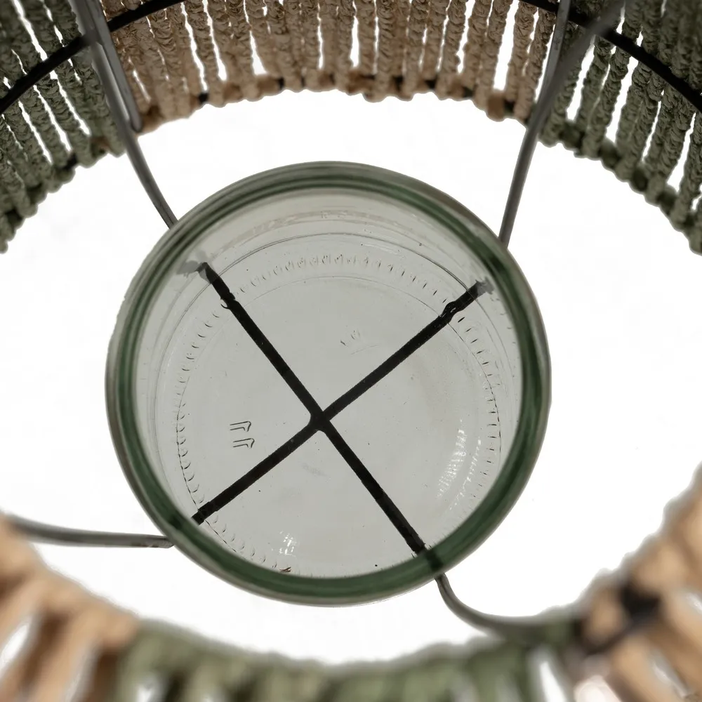 Felinar Eco-Friendly din Fibre Naturale | Decoratiuni Verzi [4]