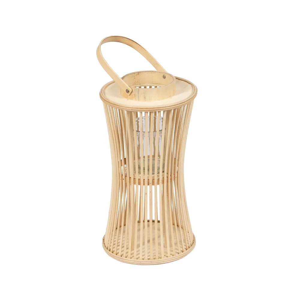 Felinar Gradina Natural din Bambus - CreativDeco.ro [1]