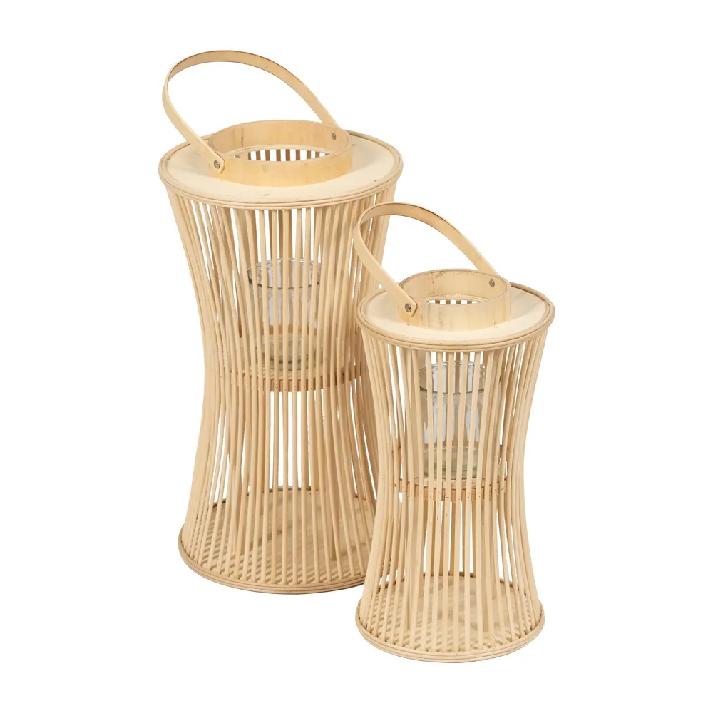 Felinar Gradina Natural din Bambus - CreativDeco.ro [5]