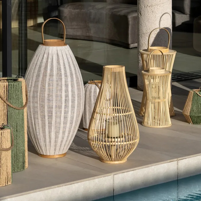 Felinar Gradina Natural din Bambus - CreativDeco.ro [3]