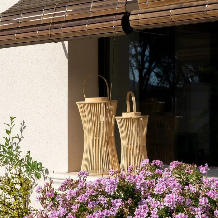 Felinar Gradina Natural din Bambus - CreativDeco.ro [2]