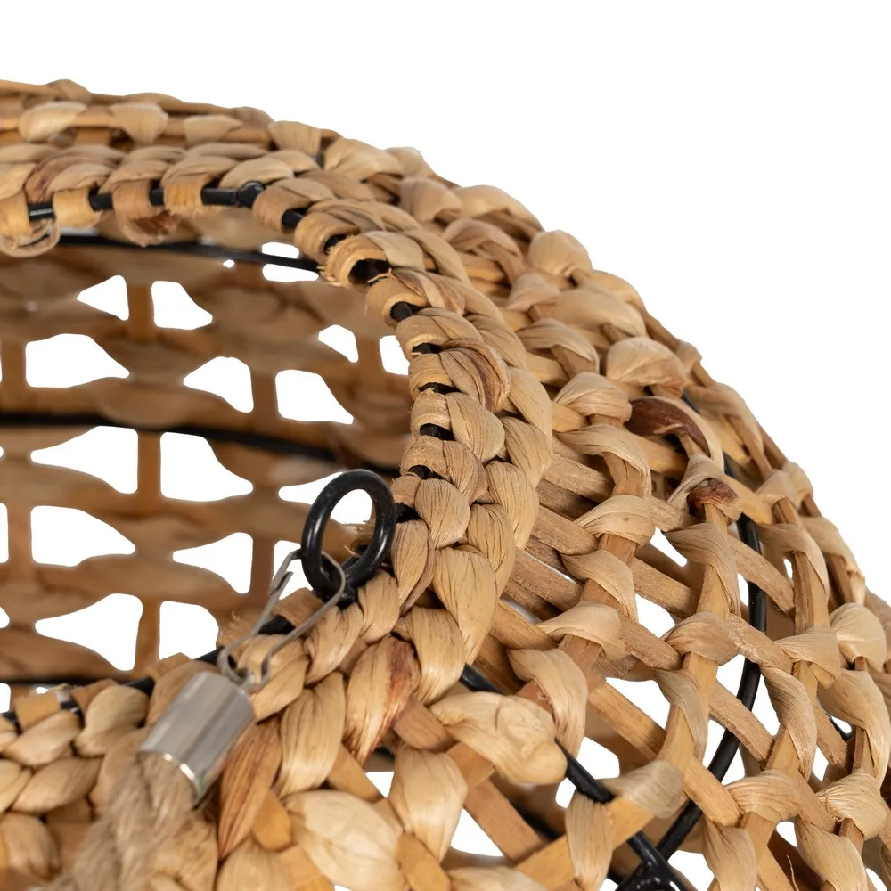 Felinar Rotund din Fibre Naturale | Felinare Decorative Mari [4]