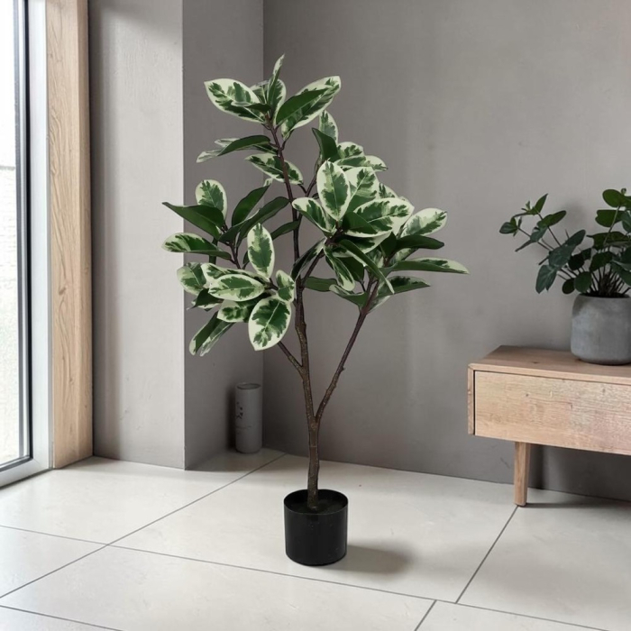 Ficus artificial bicolor | Plante artificiale pentru spatii de birou [4]