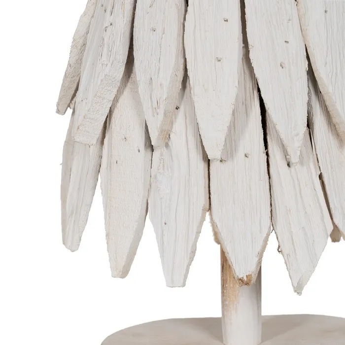 Figura brad compact alb lemn|Decoratiuni festive compacte [7]