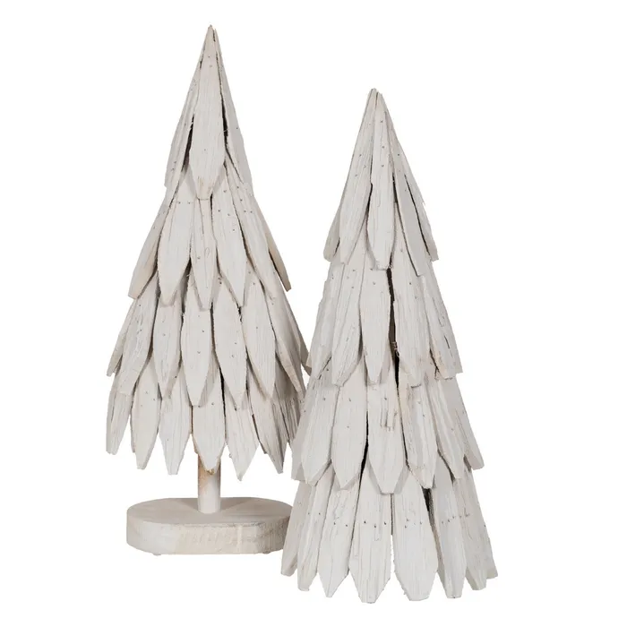 Figura brad alb lemn paulownia|Decoratiuni festive naturale [3]