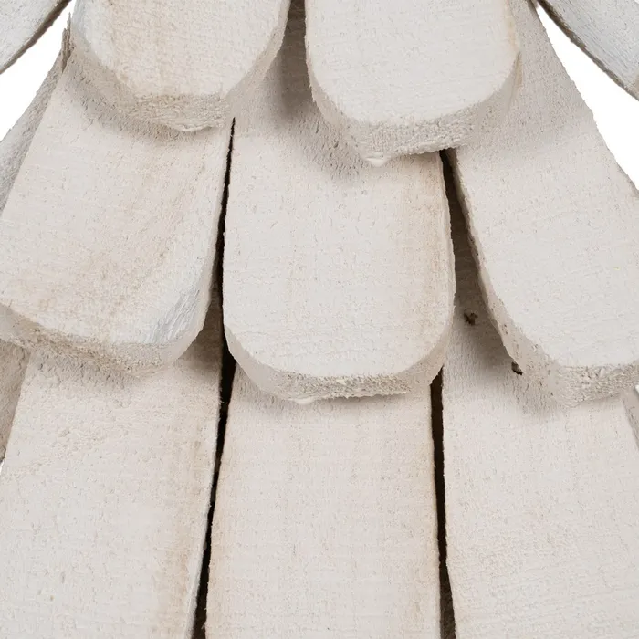 Decoratiune brad alb stea lemn paulownia|Decoratiuni festive rafinate [7]