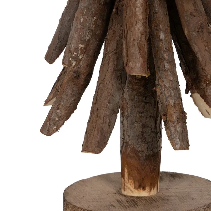 Figura brad compact lemn paulownia|Decoratiuni naturale compacte [5]