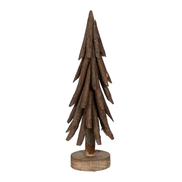 Figura brad compact lemn paulownia|Decoratiuni naturale compacte [1]