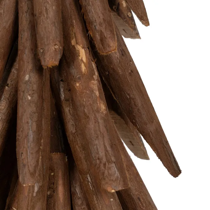 Figura brad lemn paulownia|Decoratiuni rustice festive [7]