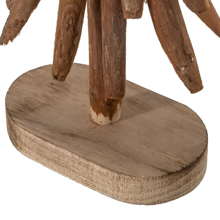 Figura brad lemn paulownia|Decoratiuni rustice festive [8]