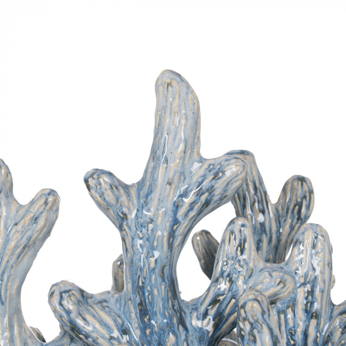 Coral ceramica decorativ pentru decor marin|Figurine albastre pentru interioare elegante [2]