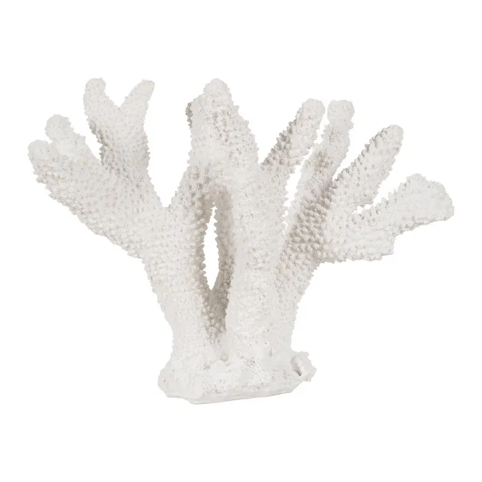 Coral din rasina alba moderna|Decoratiuni marine contemporane [1]