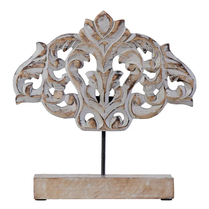 Sculptura Decorativa lemn metal - creativdeco.ro [1]