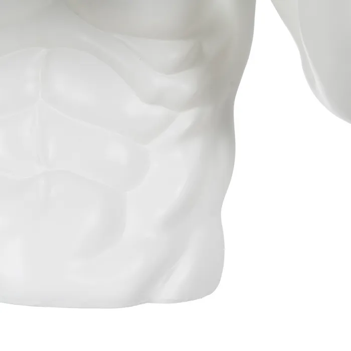 Figurină boxer rășină albă design modern|Decoruri dinamice și elegante [7]