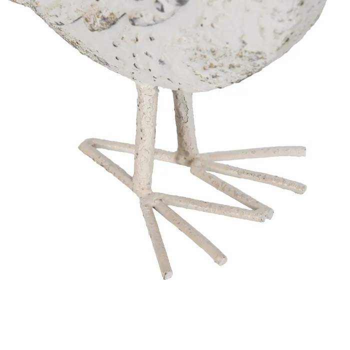Figurină cocoș alb uzat|Decorațiuni rustice elegante [6]