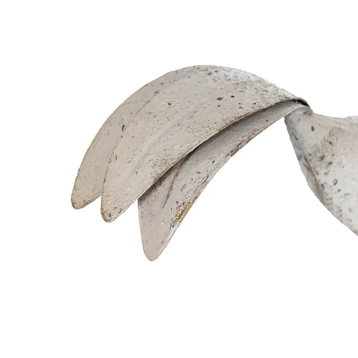 Figurină cocoș alb uzat|Decorațiuni rustice elegante [4]