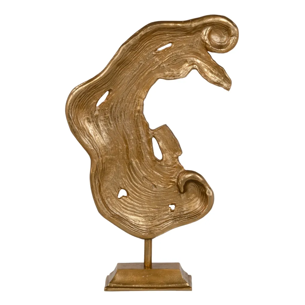Figurina decorativa din aluminiu auriu, ixia [1]