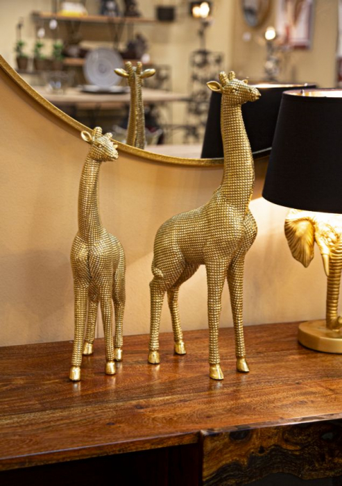 Girafa Aurie Decorativa | Statueta Glam | CreativDeco [6]
