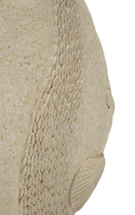 Figurina decorativa peste bej cu efect nisip din polirasina [5]