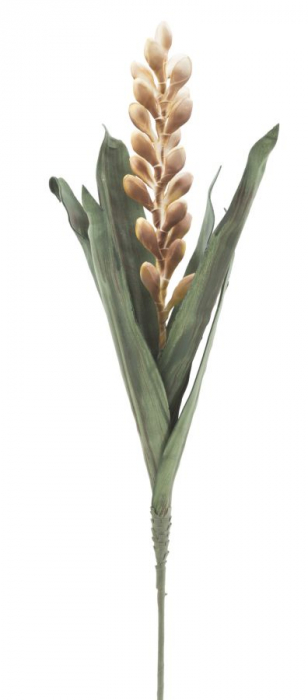 Floare Aloe galbena artificiala CreativDeco - Energie pozitiva in decor [1]