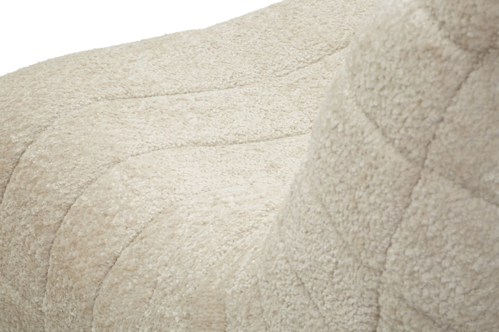 Fotoliu alb stofa boucle design organic 103 cm [9]