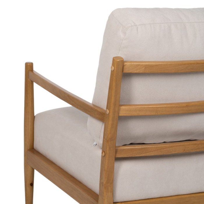 Fotoliu alb-natural lemn si MDF|Fotolii moderne pentru decor elegant [12]
