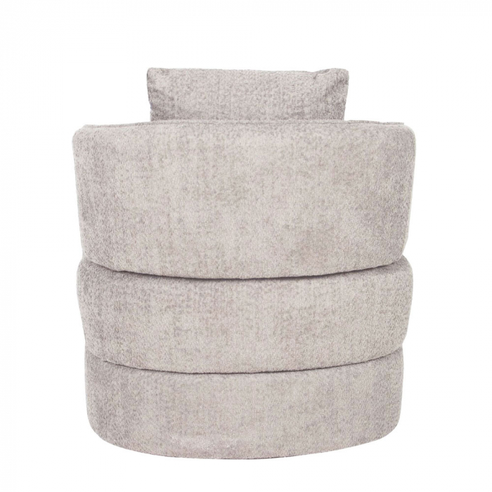 Fotoliu bej Bien chenille relaxare [4]