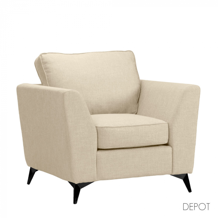 Fotoliu Boel bej design relaxare [1]