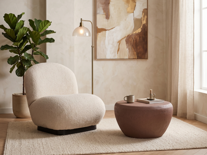 Fotoliu art deco boucle|Fotolii moderne premium [6]