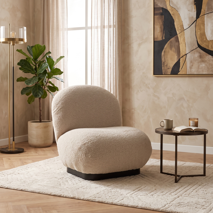 Fotoliu art deco boucle|Fotolii moderne premium [2]