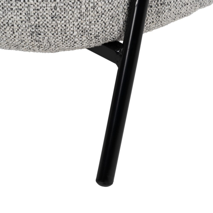 Fotoliu bicolor din stofă și metal [12]