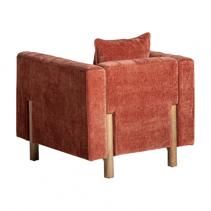 Fotoliu Art Deco burgundy | Fotolii elegante living [4]