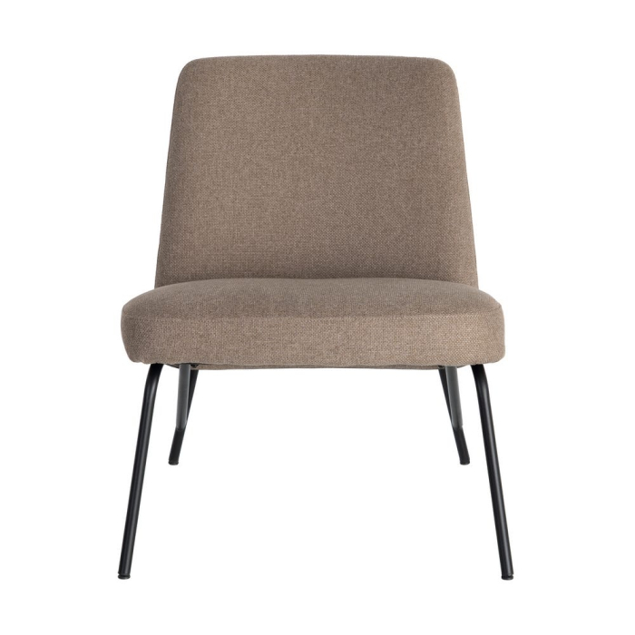 Fotoliu compact tapițat kaki cu bază metalică neagră [7]