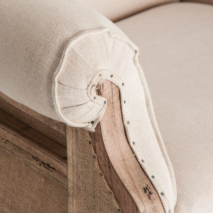 Fotoliu crem lemn tropical|Fotolii shabby chic elegante [5]