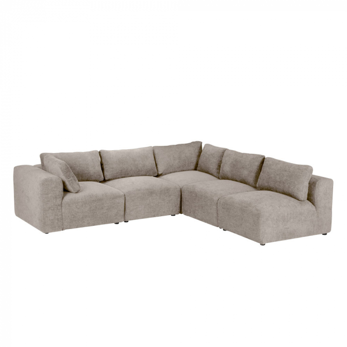 Fotoliu modular bej cu braț ajustabil – colecția Box [3]