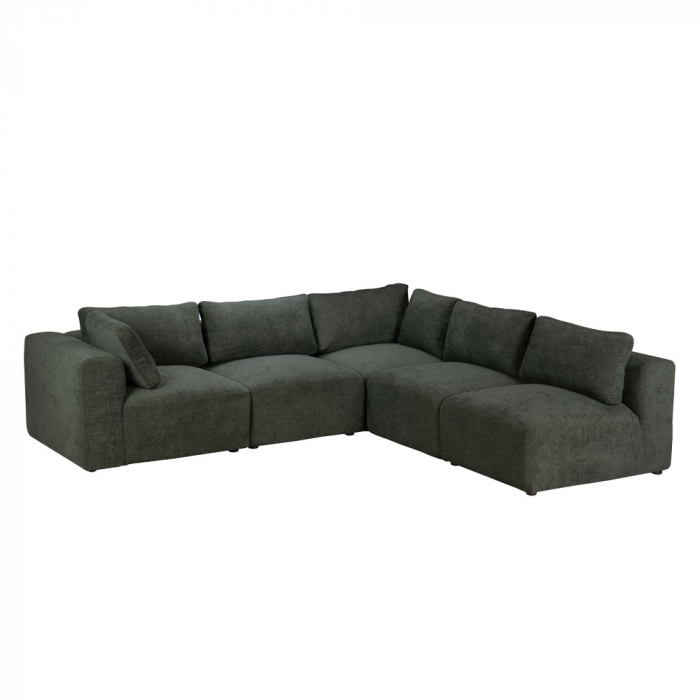 Fotoliu modular verde oliv cu husă lavabilă – colecția Box [3]