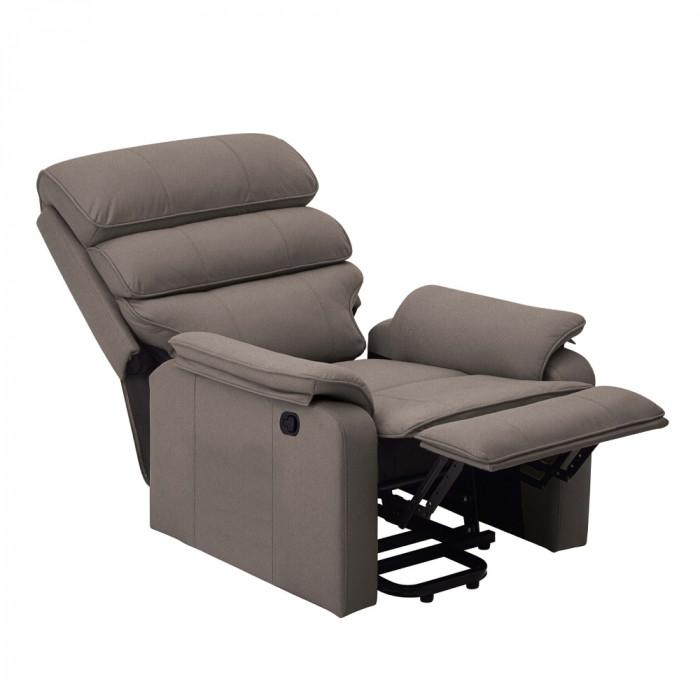 Fotoliu Beat bej reclinabil – confort modern pentru living sau birou [2]