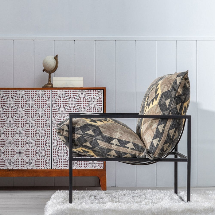 Fotoliu Modern Metalic CreativDeco - Mobilier Contemporan pentru Spații Moderne [12]