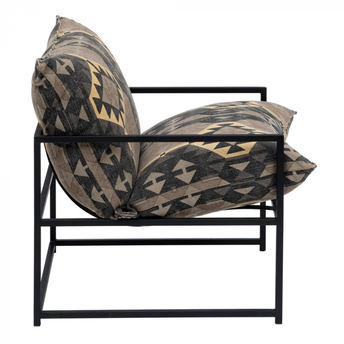 Fotoliu Modern Metalic CreativDeco - Mobilier Contemporan pentru Spații Moderne [3]