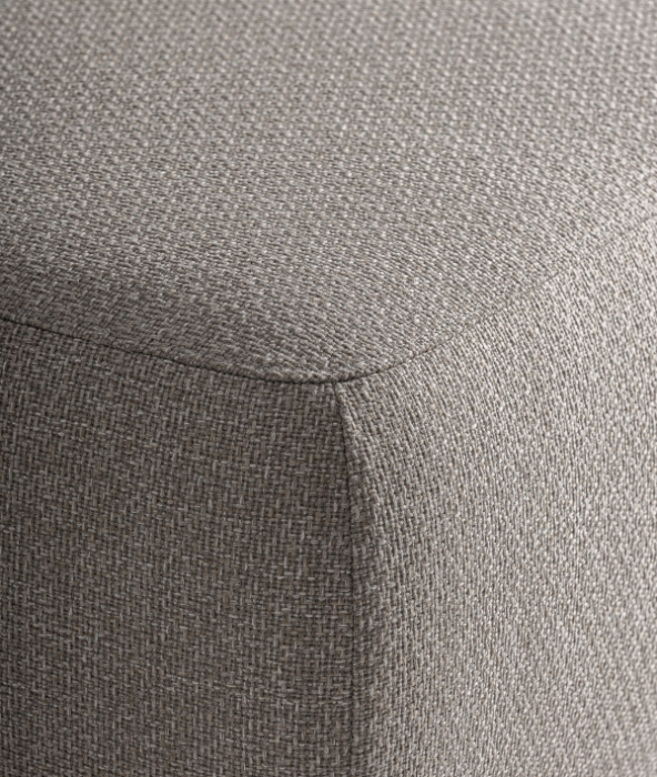 Fotoliu de exterior taupe din aluminiu si polipropilena Lenk 105x105x81 cm [6]