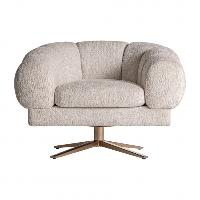 Fotoliu Art Deco catifea alb antic|Fotolii elegante living [2]