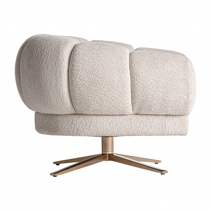 Fotoliu Art Deco catifea alb antic|Fotolii elegante living [3]