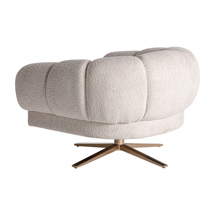 Fotoliu Art Deco catifea alb antic|Fotolii elegante living [4]