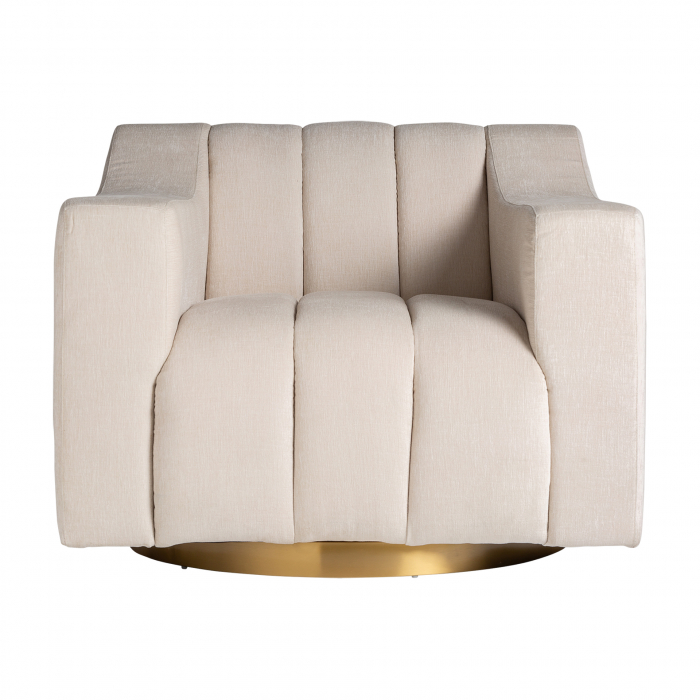 Fotoliu Art Deco alb auriu|Fotolii luxoase [2]