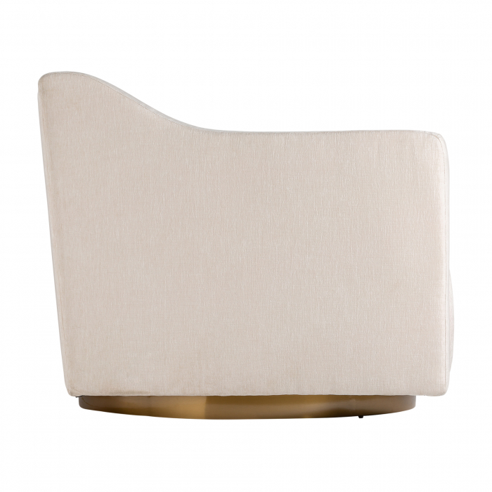 Fotoliu Art Deco alb auriu|Fotolii luxoase [3]