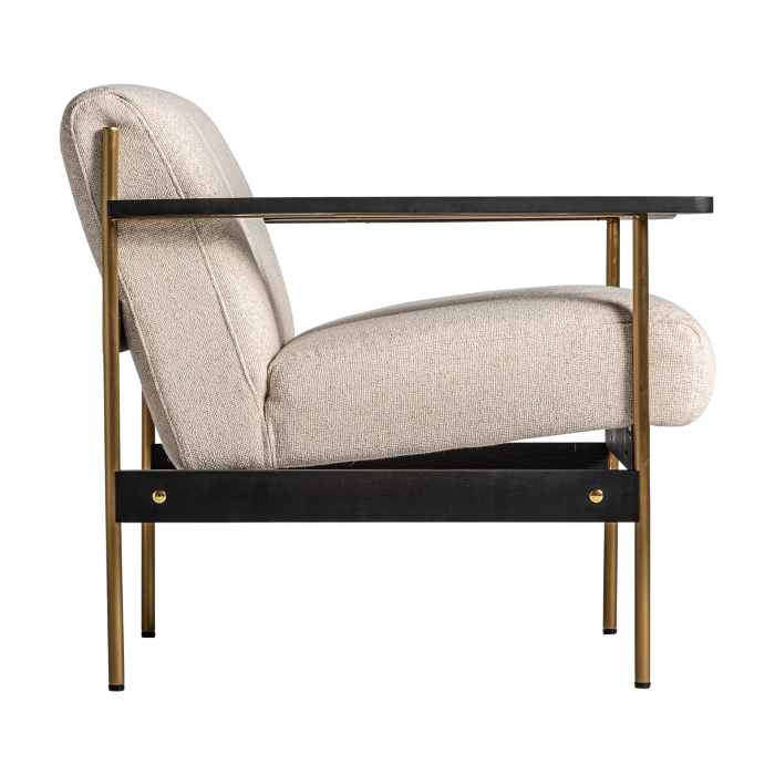 Fotoliu Art Deco alb negru|Fotolii luxoase [3]