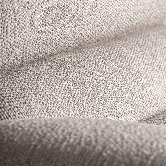 Fotoliu din lemn de ulm maro si stofa bej Jacquard 125x100x87 cm [6]