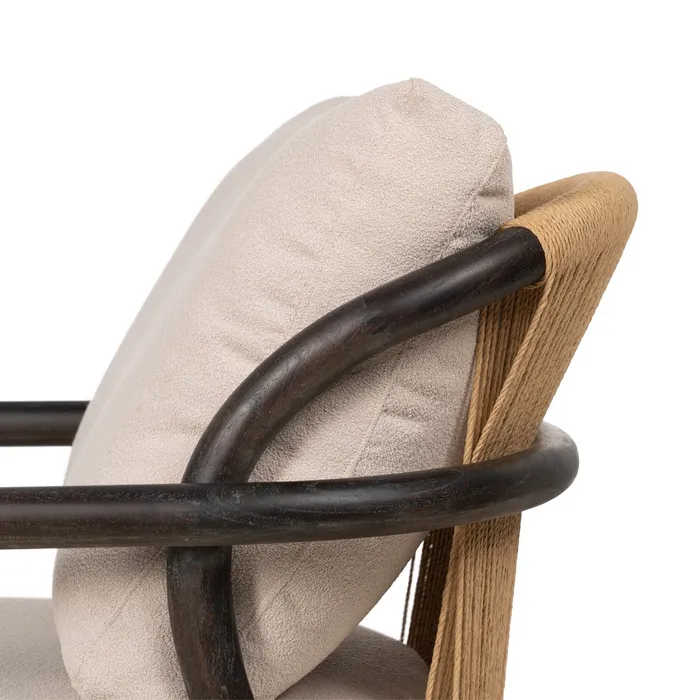 Fotoliu din lemn de mindi pentru decoruri moderne|Fotolii moderne pentru livinguri contemporane [9]