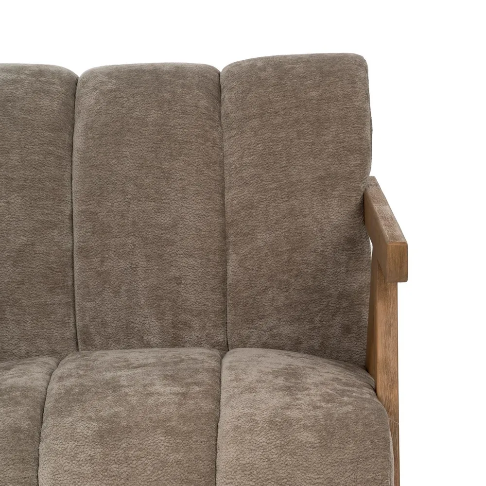 Fotoliu taupe mesteacăn|Mobilier rustic confortabil [5]